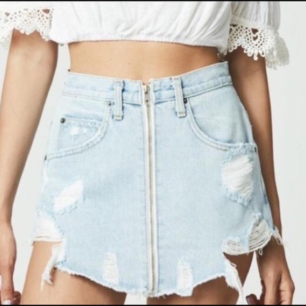 LF Carmar Zip Up Skirt